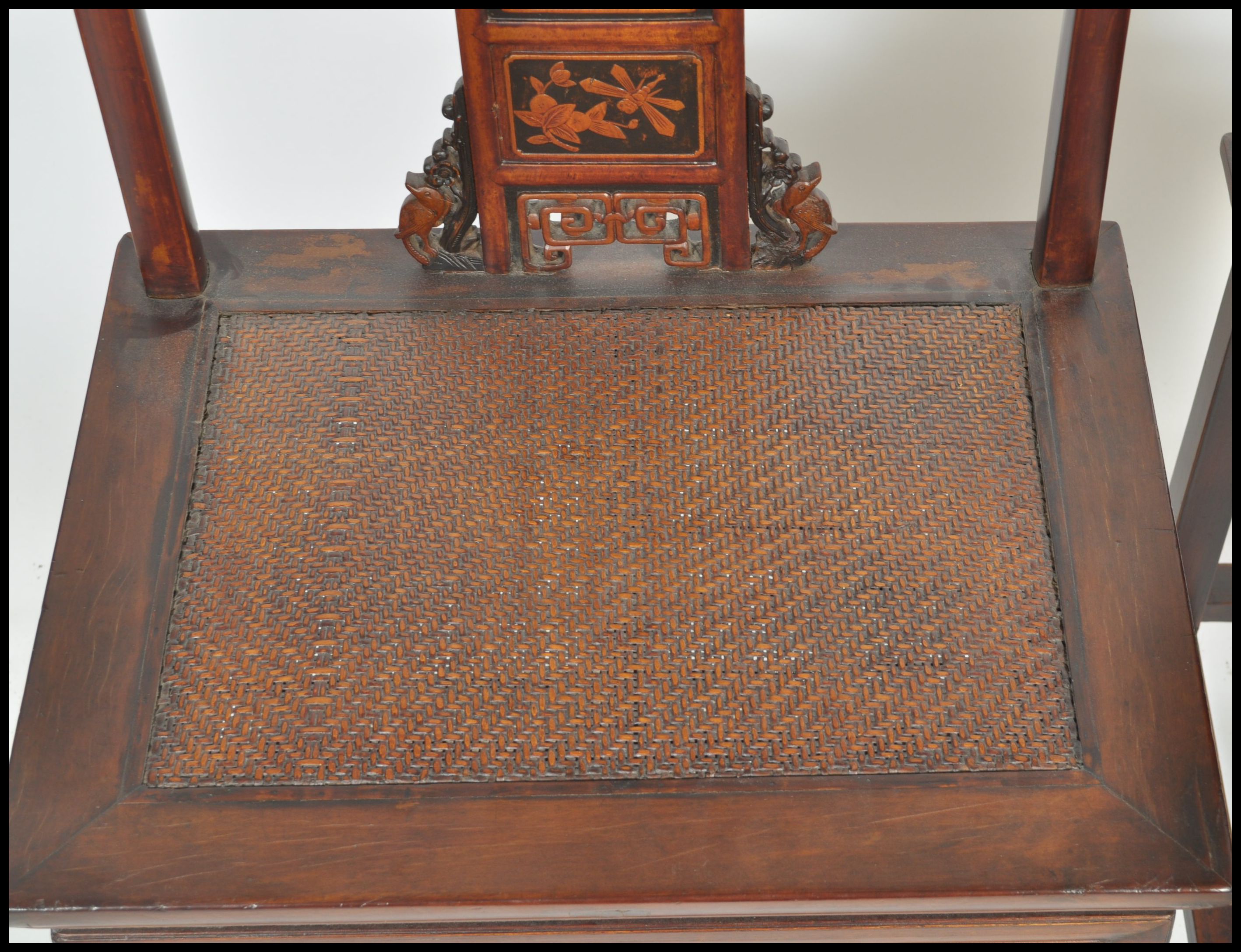 A 20th century Kelim woollen rug / runner , on red - Image 7 of 8