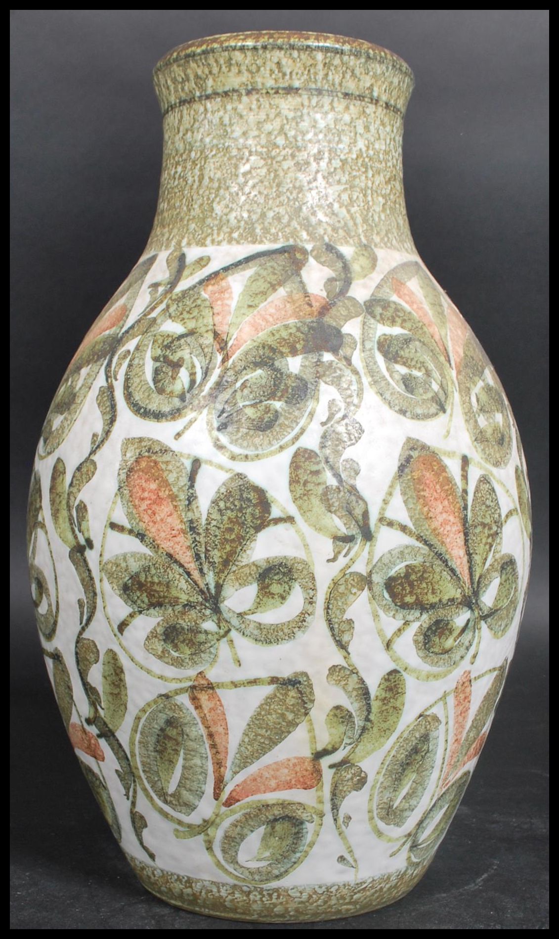 A good 20th century Denby vase by Glyn Colledge. O - Image 3 of 6