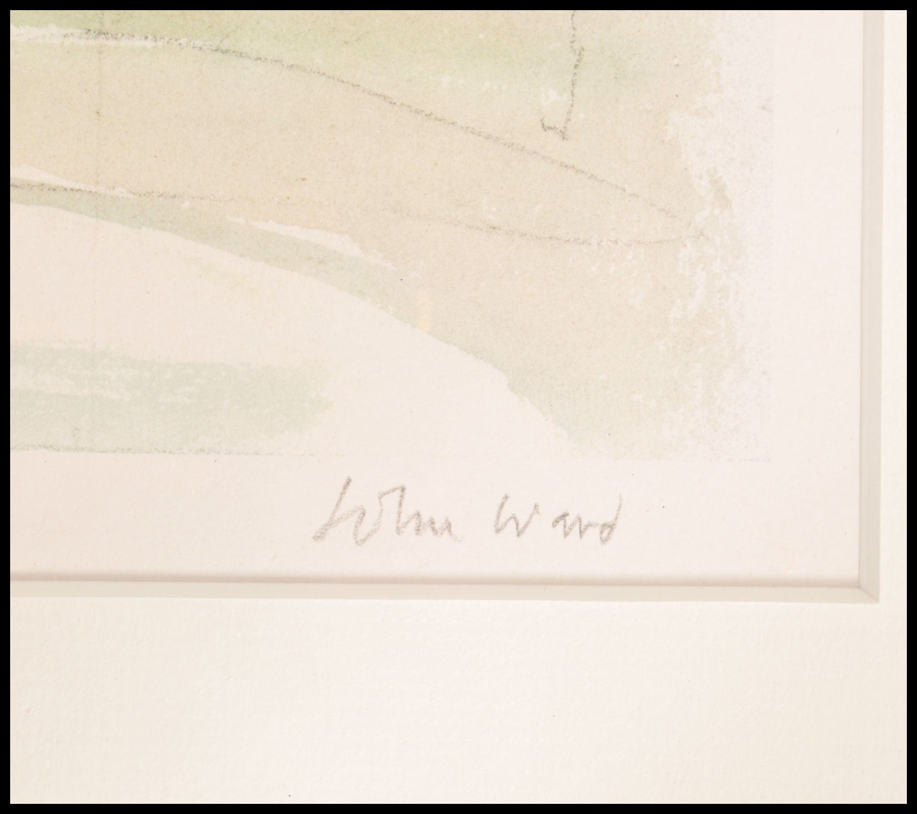 John Stanton Ward RA (1917-2007) A framed and glaz - Image 4 of 5