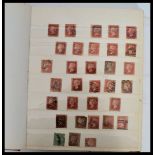 A good stamp album containing many 19th century Victorian examples and penny reds. Please see