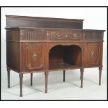 A 19th century mahogany Chippendale revival sidebo