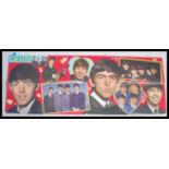 A vintage 20th century 1960's Beatles poster entitled " All The Beatles " featuring a montage of the