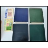 STAMP COLLECTING Four 2nd hand Pragnell Multo Ring binder albums all full with faced leaves. Also