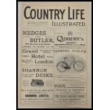 A 19th century Victorian Country Life Illustrated vol 1 no 1 issue magazine full with various
