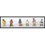 A collection of ceramic bird figurines by Beswick to include Grey Wagtail, Greenfinch, Goldcrest
