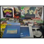 Vinyl Records - A good collection of vinyl long play LP records featuring various artists and genres