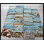 Small size view postcards. Predominantly British. Box with approx 1500