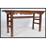 A believed late Qing dynasty 19th century antique large  Chinese alter / side table from the