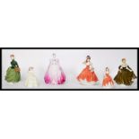 A good collection of Royal Doulton figurines to include. Highest measures 22 cm.