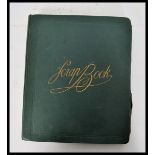 PHOTOGRAPH ALBUM.Exceptional original family collection from 1902-1920s.Packed with photos and