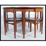Nathan Furniture - Caspian range - A retro vintage 1960's teak wood extending dining table