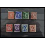 GB STAMPS 1959 Phosphor Graphite set (8v). Unmounted mint.