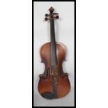 A 20th century vingage cased violin labelled Antonius Stradivorius Cremonensis Faciebat Anno 1734