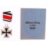 SECOND CLASS IRON CROSS WITH ENVELOPE