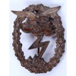 ORIGINAL GERMAN WWII THIRD REICH LUFTWAFFE GROUND COMBAT BADGE