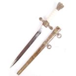 ORIGINAL WWII SECOND WORLD WAR NAZI KRIEGSMARINE DAGGER