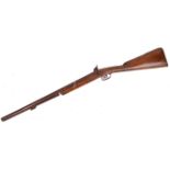 19TH CENTURY INDIAN PERCUSSION CAP RIFLE GUN