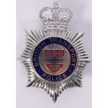 BRITISH TRANSPORT POLICE HAT BADGE