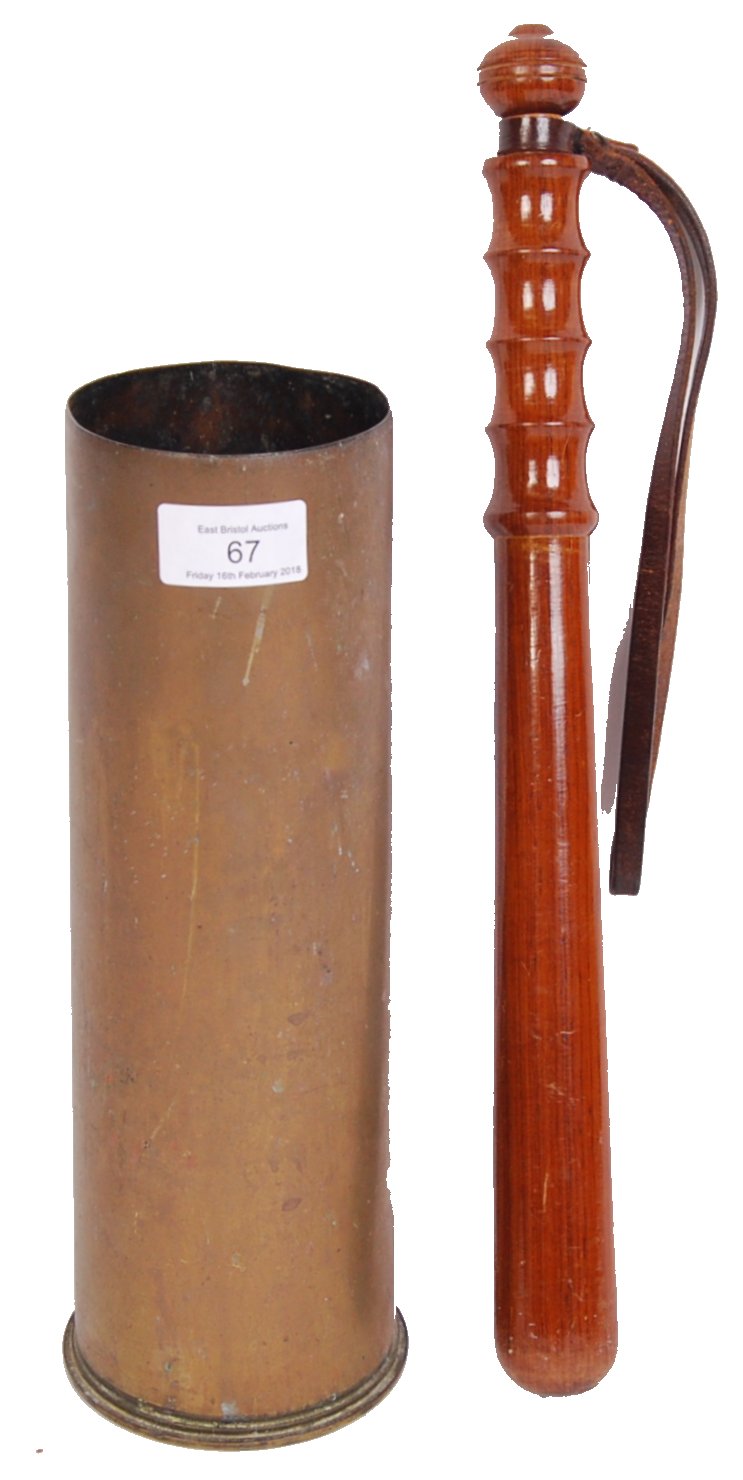 WWI SHELL & POLICE TRUNCHEON