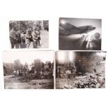 SECOND WORLD WAR PRESS NEWSPAPER PHOTOGRAPHS