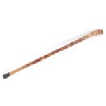 19TH CENTURY CHINESE BAMBOO SWORD STICK