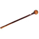 EARLY 20TH CENTURY KNOPKERRIE / KOSH STICK