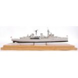 HMS BELFAST WOODEN MODEL SHIP