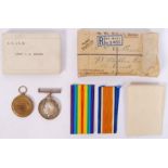 WWI FIRST WORLD WAR MEDAL GROUP