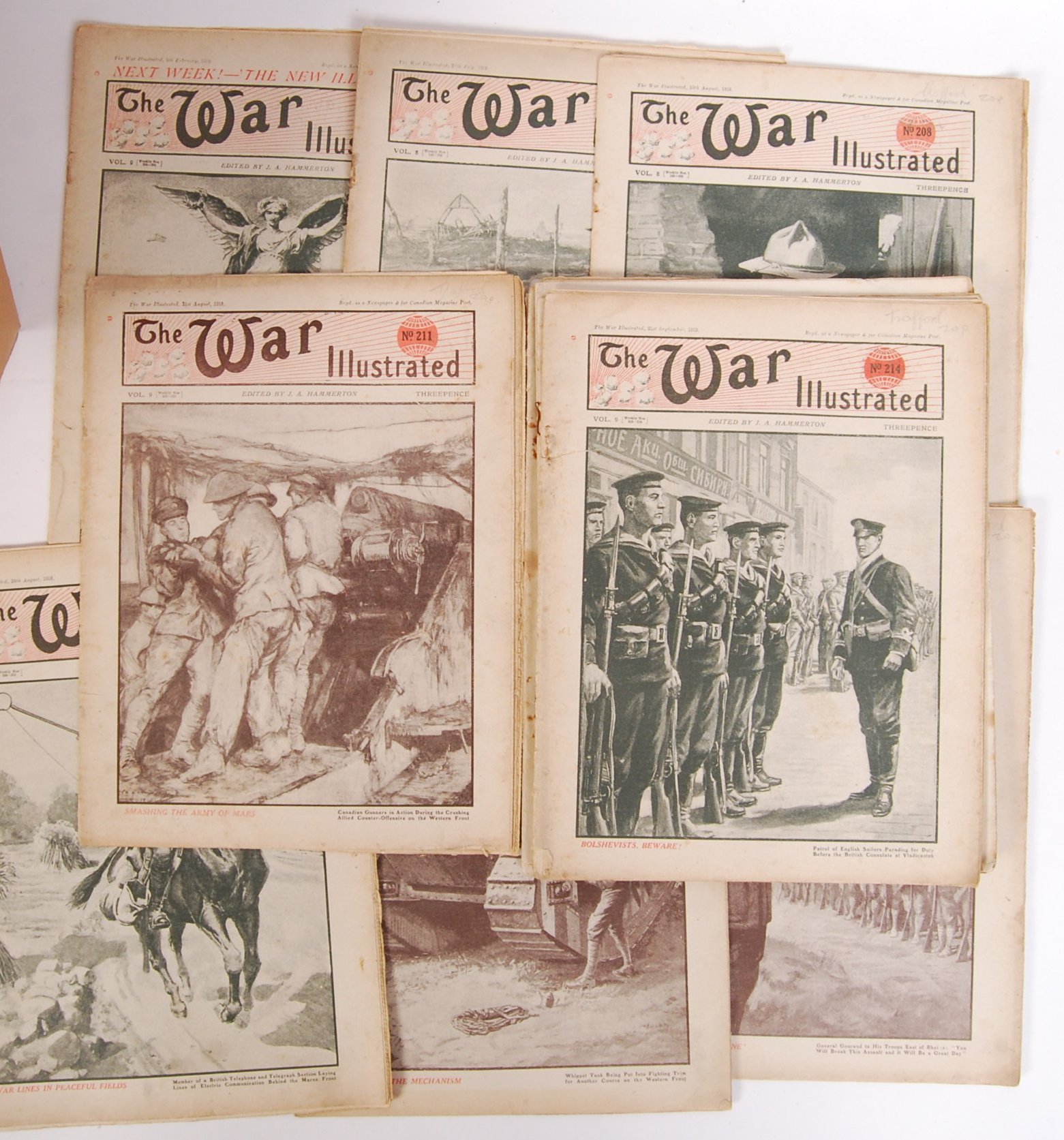 FIRST WORLD WAR ' THE WAR ILLUSTRATED ' MAGAZINES - Image 2 of 3