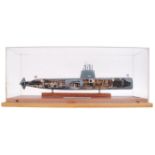 U.S.N. NAUTILUS SUBMARINE MODEL & PHOTOGRAPHS