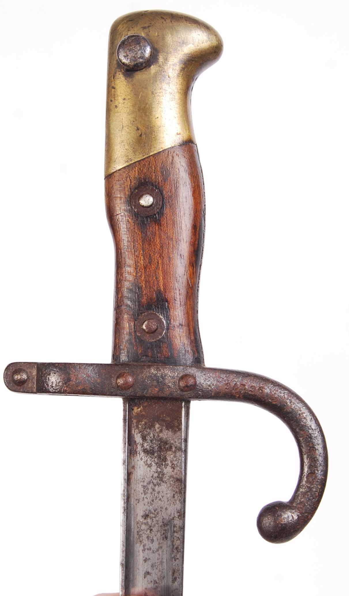 1877 PATTERN FRENCH RIFLE BAYONET - Image 3 of 3