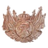 WWI PRUSSIAN OFFICERS CUIRASSIER BREAST PLATE BADGE