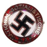 NAZI GERMAN NATIONAL SOZIALISTISCHE D.A.P. PARTY BADGE
