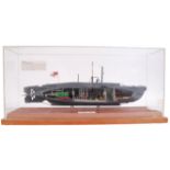 HMS X7 MIDGET SUBMARINE WOODEN MODEL