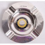 RARE SUNBEAM MOTORCYCLE CLUB SILVER ASHTRAY