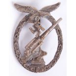 ORIGINAL WWII GERMAN LUFTWAFFE FLAK BADGE