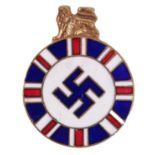 IMPERIAL FASCIST LEAGUE 2ND PATTERN MEMBERSHIP BADGE