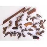 ASSORTED ANTIQUE GUN PARTS / SPARES