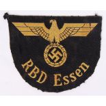 GERMAN RBD ESSEN PATCH