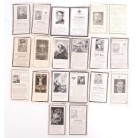 WWII GERMAN SOLDIER MEMORIAL CARDS