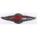 LAGONDA DAVID BROWN CAR BADGE