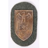 CHOLM 1942 CAMPAIGN ARM SHIELD