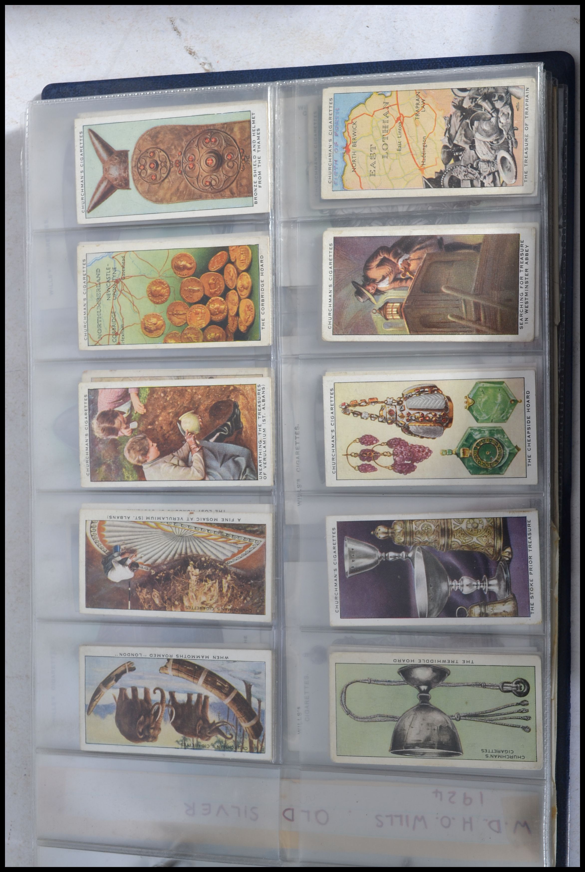 Cigarette cards; three albums of cigarette cards, all appearing to be full / complete sets (some - Image 3 of 9