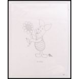 MIKE ROYER PENCIL SKETCH PIGGLET