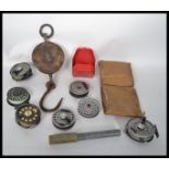 A collection of vintage 20th century fly fishing r