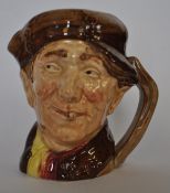 A Royal Doulton Pearly Boy medium character jug. Variation of the Arry jug with buttons