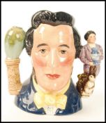 A Royal Doulton limited edition large character jug Sir Henry Doulton D7054 (with cert) 417/1997.