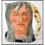 A Royal Doulton character jug - The Pendle Witch D6826, Kevin Francis limited edition 320/5000 Note;