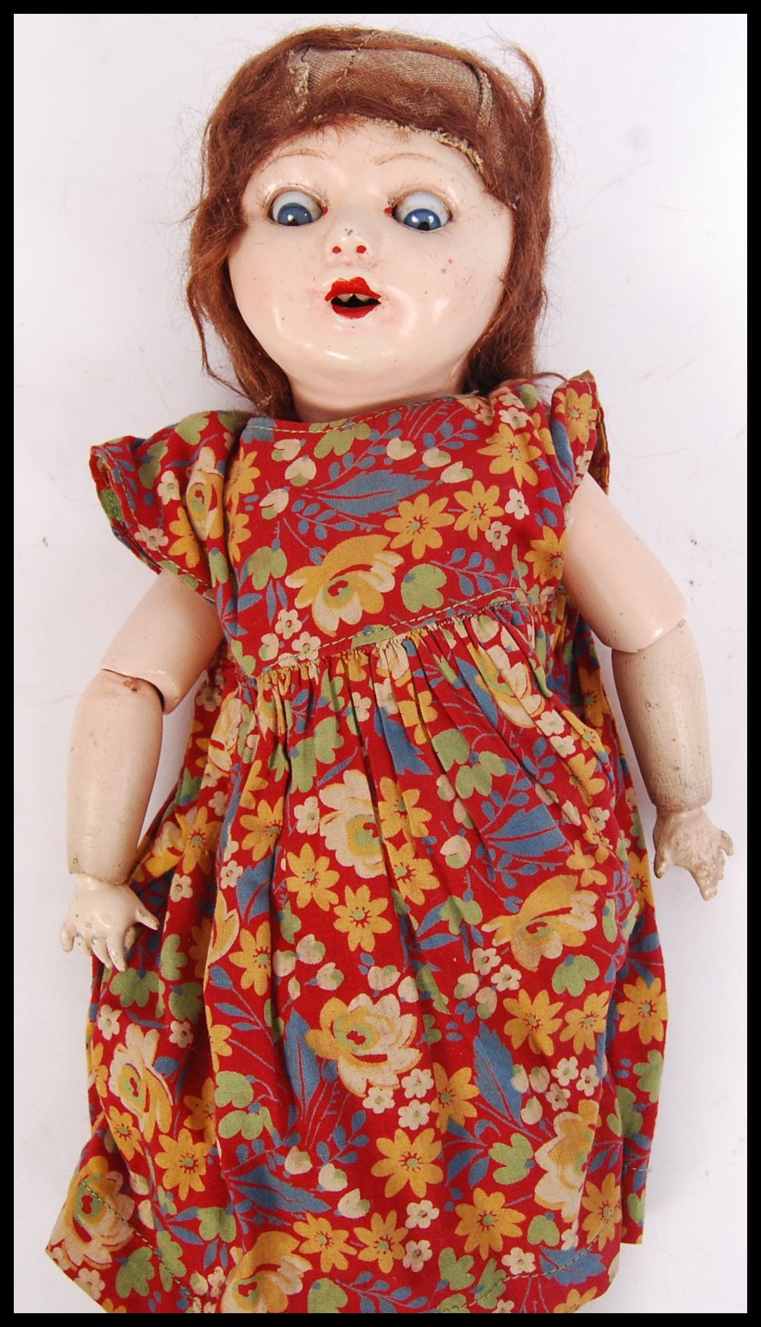 ANTIQUE EARLY 20TH CENTURY COMPOSITION DOLL - Image 2 of 4