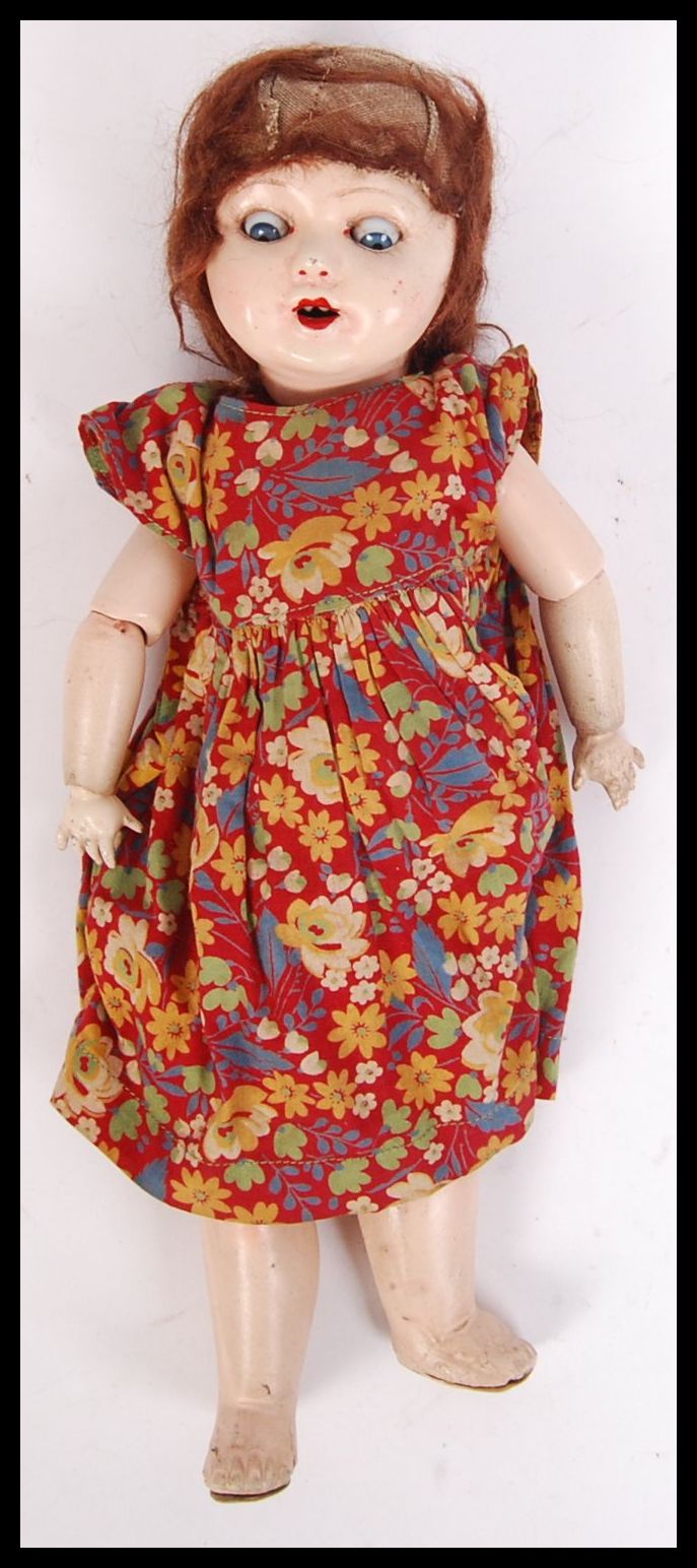 ANTIQUE EARLY 20TH CENTURY COMPOSITION DOLL